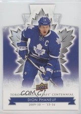 2017 Upper Deck Toronto Maple Leafs Centennial Blue Die-Cut Dion Phaneuf 0m8e