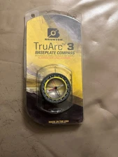Brunton TRUARC Baseplate Compass w/ Global Needle US Made TruArc3 F-TRUARC3