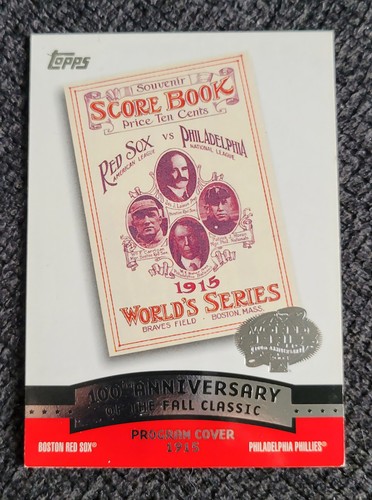 100th ANNIV. FALL CLASSIC - 2004 Topps - 1915 World Series #FC1915 **MINT**