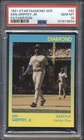 1991 Star Diamond Series KEN GRIFFEY JR Father/Son #62 PSA 10 MARINERS HOF POP 7