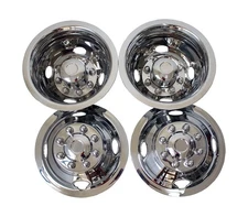 16 Inch Stainless Steel Wheel Simulators Full Kits for Most of Chevy GMC Ford...