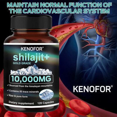 Pure Himalayan Shilajit Organic Supplement - Strength, Energy, Immunity