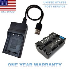 Battery Pack / USB Charger For Sony NP-FM30 NP-FM50 NP-FM55H NP-QM50 NP-QM51
