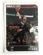 2014-15 Panini NBA Hoops Basketball #137 Base Dwyane Wade Miami Heat SEE PHOTOS