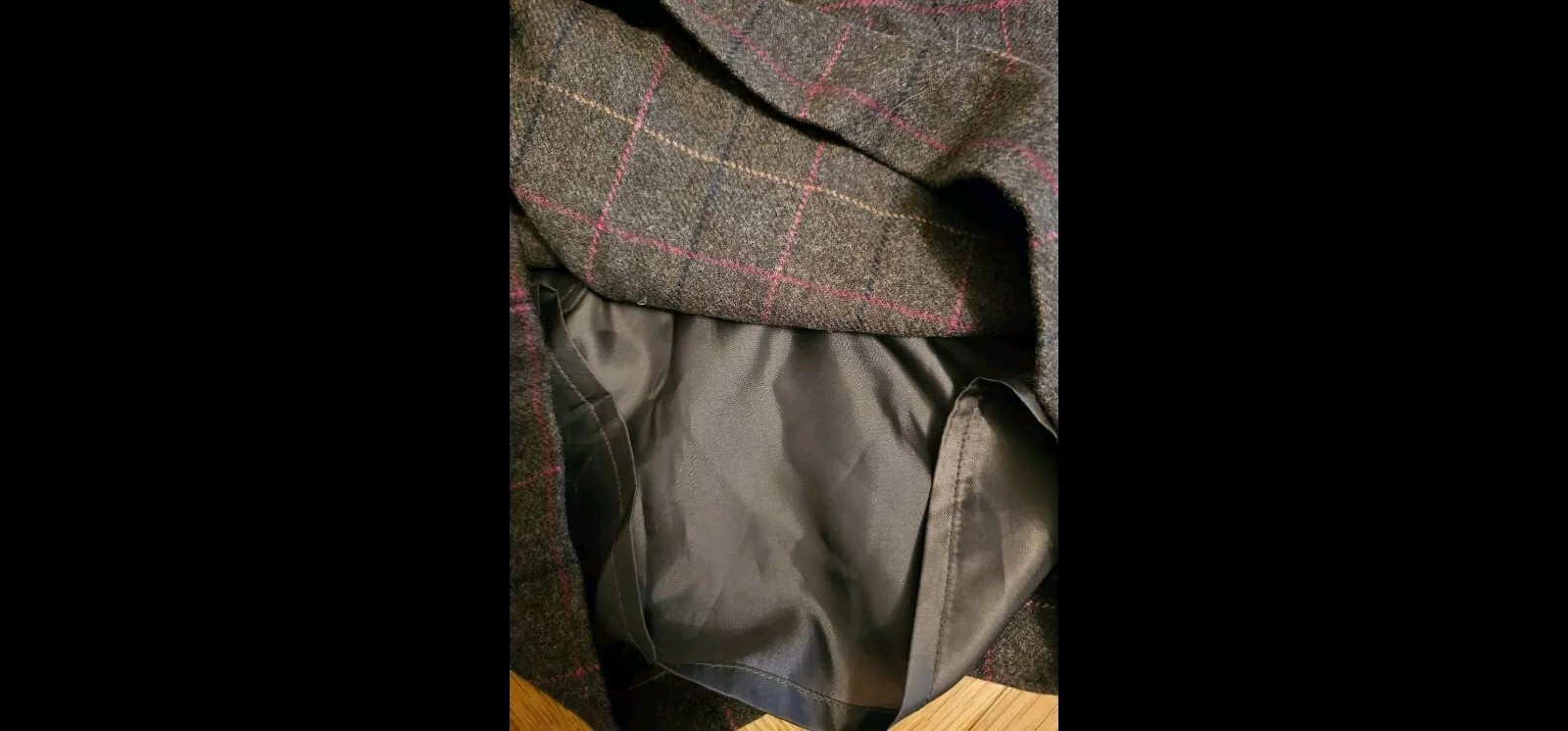 JOULES  Fearne Tweed Short Skirt - Heather Check  - UK 14 New Wool image 6
