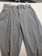Youth Boys IZOD gray Dress Pants Sz. 18 Boys. EUC