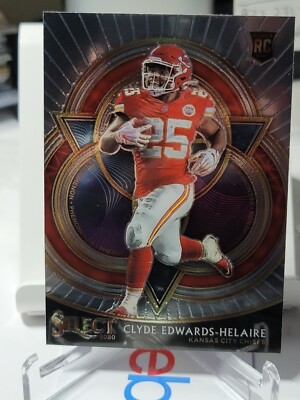 2020 Panini Select Phenomenon Clyde Edwards-Helaire #P21 Rookie Card!!!