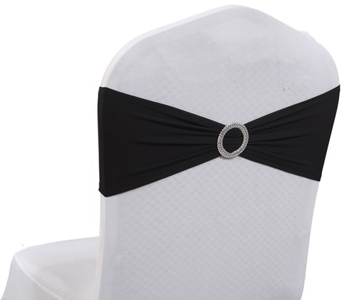 100 Spandex Cubierta Elástica Silla Fajas Arcos Boda Fiesta Decoración - ENVÍO GRATUITO - Imagen 5 de 42