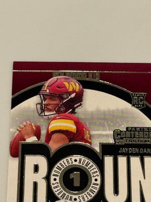 2024 Panini Contenders Football Jayden Daniels Drake Maye Round