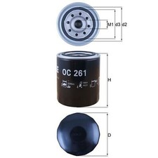 Oil Filter For Land Rover Defender 3.9 V8 Mahle ERR3340 ETC4953 ETC6599