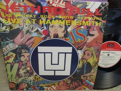 JETHRO TULL Live At Hammersmith 84 Rare UK LP Raw Fruit Records 