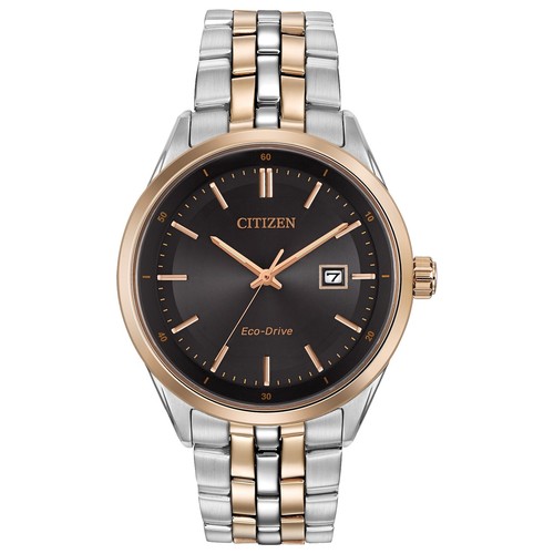 Citizen Vega A061-833 A061 Quartz Mens Watch Orange Day Date 