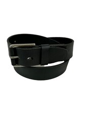 Genuine vintage TIMBERLAND black leather belt large size 34