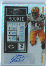 2020 Panini Contenders Optic #172 Josiah Deguara RC Auto 