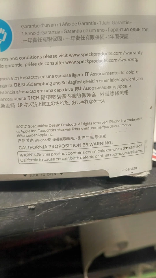 Speck I Phone X Case Protector Candy Shell Grip Designed For Impact i-phone-x. - Image 4 of 4