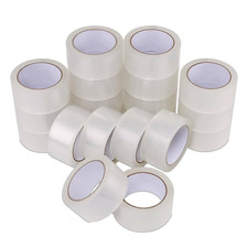 Clear Packing Tape, 18 Rolls Heavy Duty Packaging Tape Refill for Moving Boxes,