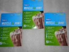 lot of 3 Coralite Muscle Joint Pain Relief Patch Extra Strength