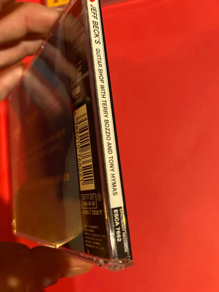 JEFF BECK - JEFF BECK'S GUITAR SHOP  JAPAN release edition CD ESCA-7662 Foto 4 de 4