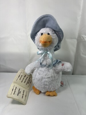 Mother Goose Animated Story Telling Plush Toy Classic Nursery Rhymes Cuddle Barn