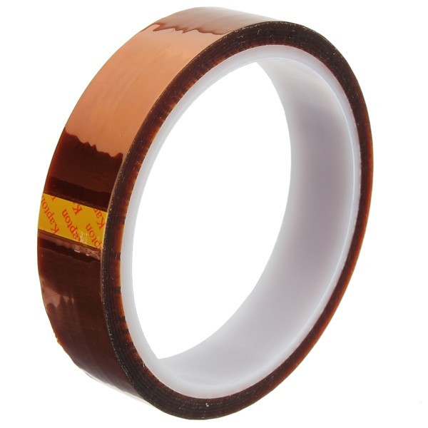 High Temperature Powder Coating Kapton Polyimide Masking Tape 36 Yd. x