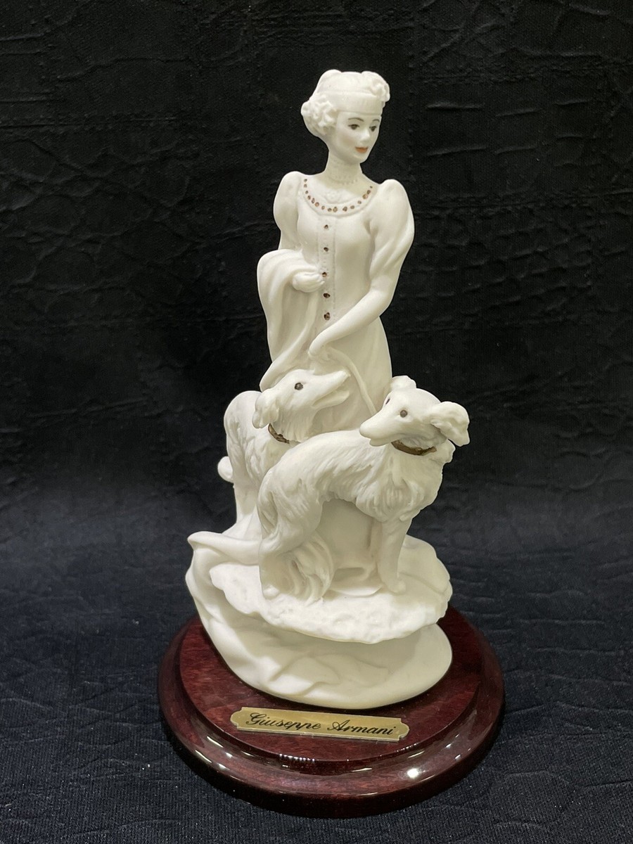 Giuseppe Armani Lady with Dogs Figurine 5