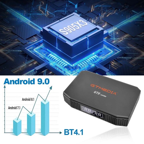 8K UHD DVB-S2/S2X/T2/C Satellite Receiver Android Smart TV Box 1000M LAN CI+Slot - Picture 16 of 24