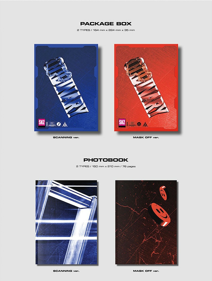STRAY KIDS ODDINARY Album STANDARD 2 Ver SET 2CD+2 P.Book+6
