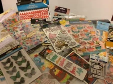 60 Pks.Crafting & Scrapbooking Stickers All Occasion Joleen Miss Elisabeth Jot