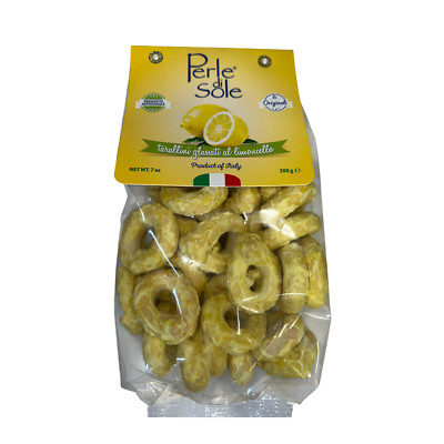 Tarallini Sun Beads Glazed Limoncello 200 gr.