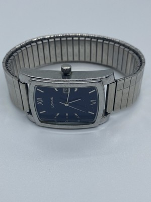 lorus square watch
