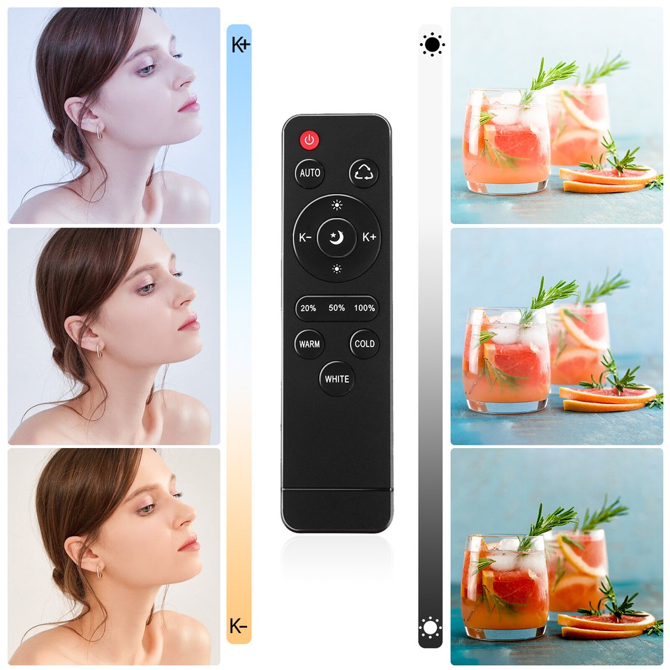 Photography Studio LED Lamp Softbox Lighting Soft Box Light Boom Stand