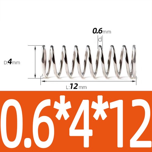 Compression Spring Steel 0.2 - 1mm Wire Dia 2mm - 12mm OD Small Pressure Springs - Picture 38 of 130