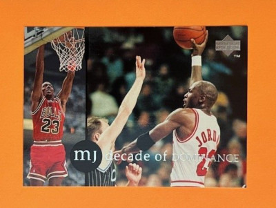 1994 Upper Deck Decade of Dominance Michael Jordan #77 Basketball