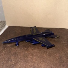 Blue Angels US Navy Diecast Plane 9” Toy Fighter Jet Airplane- Missing Part