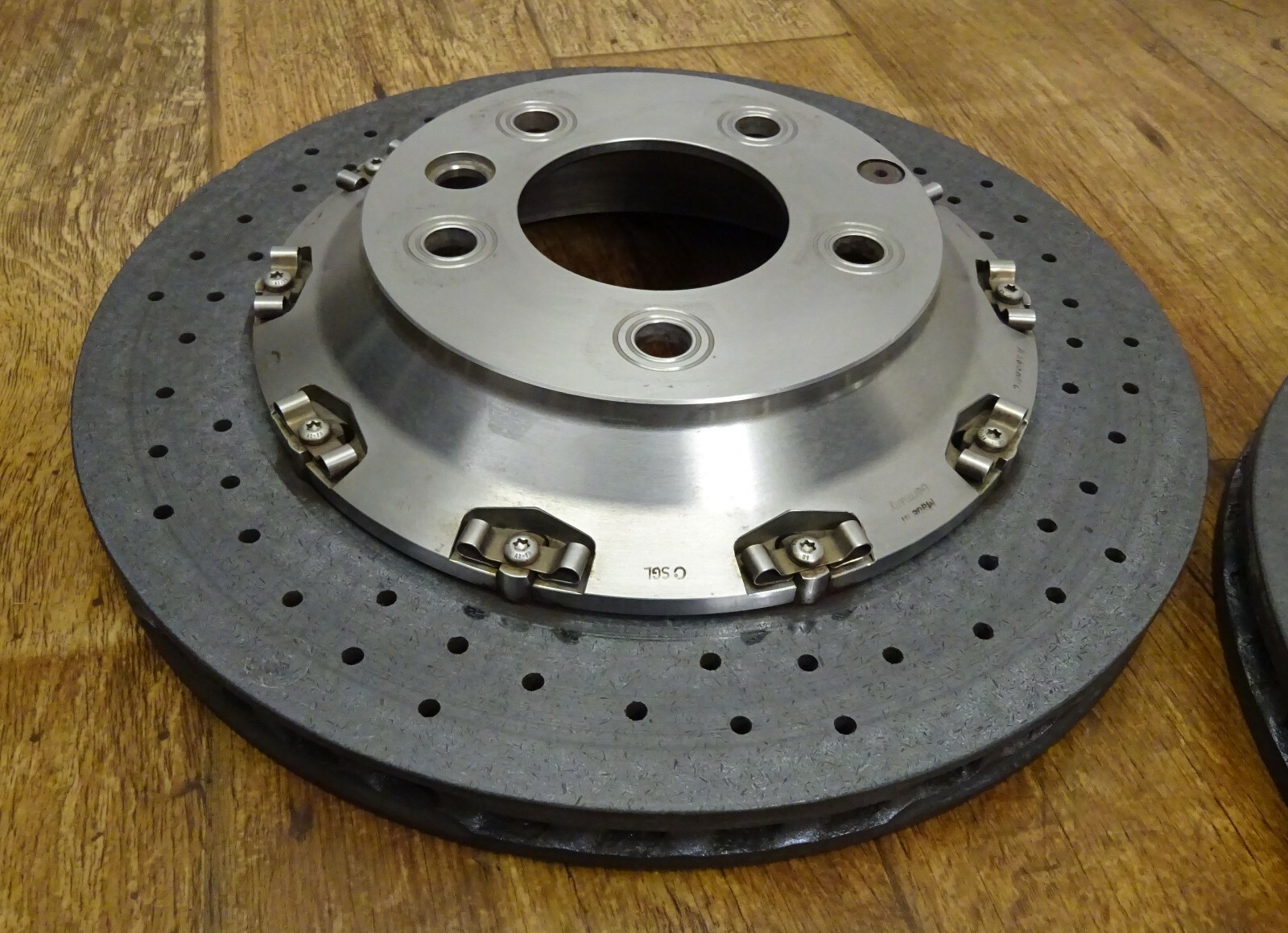 2 x PORSCHE CAYENNE 955 958 KERAMIK 370 x 30 mm PCCB HINTEN S 