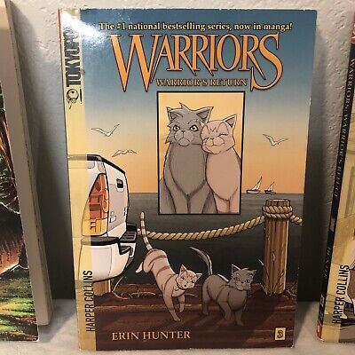 Warrior Cats Manga Bundle - #2, #3 and Rise Of Scourge