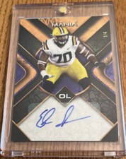 Ed Ingram 2022 Wild Card Auto Mania Rookie LSU #1 of 4 Minnesota Vikings