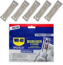 WD 40 Degreaser Cleaner EZ PODS Multi Surface Cleaning Pack of 5 028 Fl Oz 0.51 per fl oz