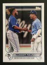 2022 Topps Slugger Reunion #329  Wander Franco & Vladimir Guerrero Jr