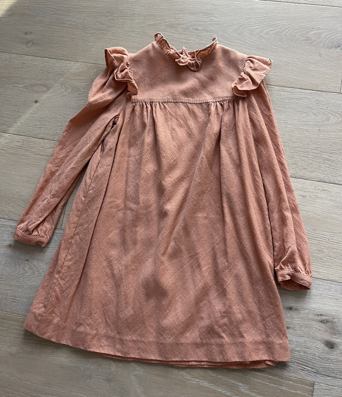 Excellent condition 10y old Bonpoint Winter Coral dress never worn Stunning!