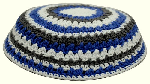 Black Yarmolk juf Kppa crocheté classque couvre-chef ethnque