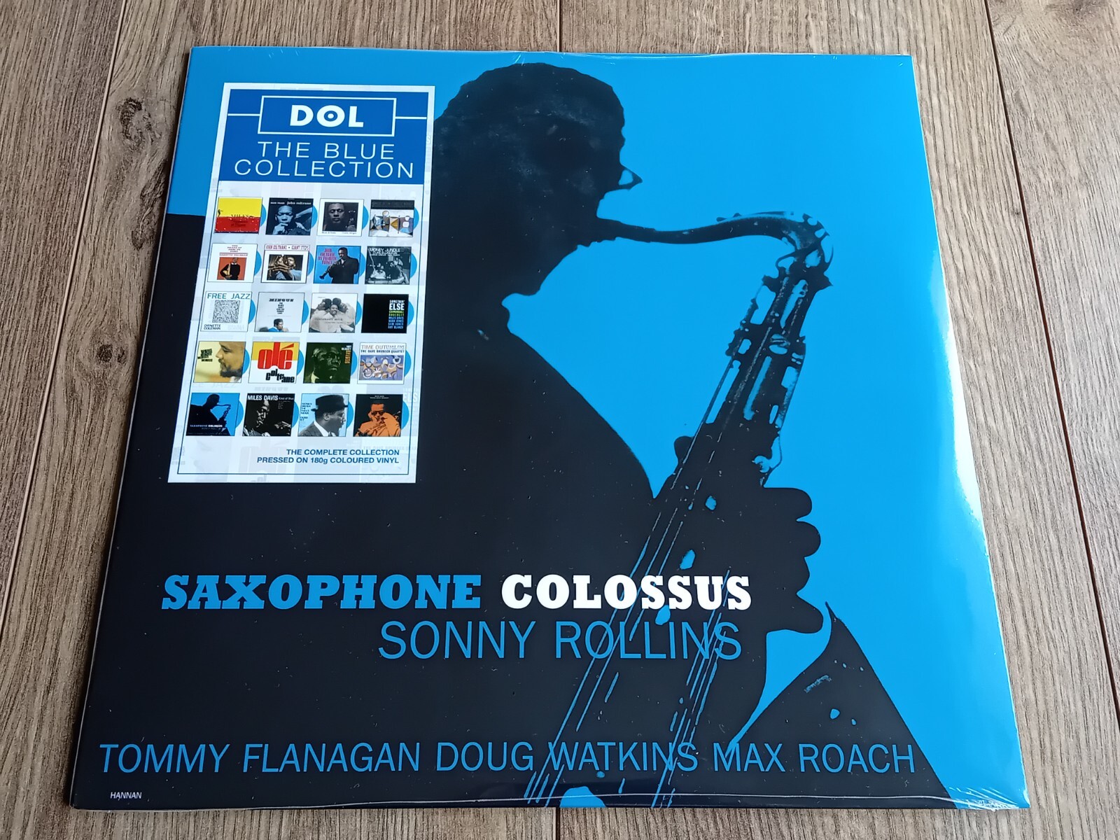 SONNY ROLLINS - SAXOPHONE COLOSSUS 180g LP BLUE VINYL NEW SEALED