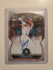 Kenni Gomez 2023 BOWMAN 1ST CHROME PROSPECT AUTOGRAPH RC Houston Astros