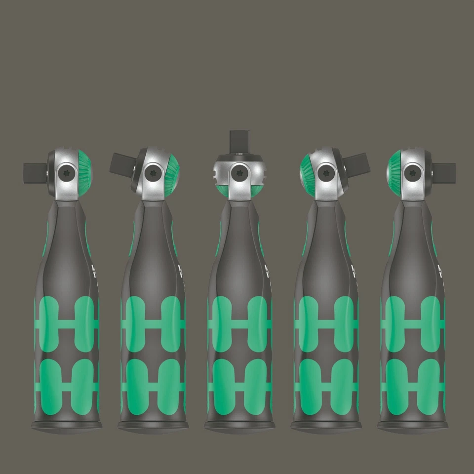 Wera 8009 Zyklop Pocket Set 2 Socket Wrench Set 3/8" Drive Metric 05004281001 - Image 4 of 4