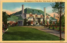 Bel Air, California Baby Snooks, Residence of Fanny Brice, Front View-A32