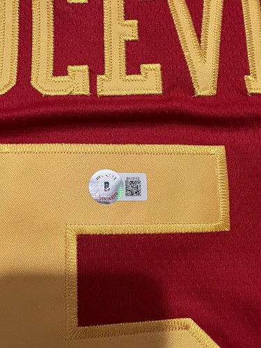 Nikola Vucevic Signed Autographed USC Trojans Jersey Bulls Proof BH18152 BAS COA - Picture 6 of 6
