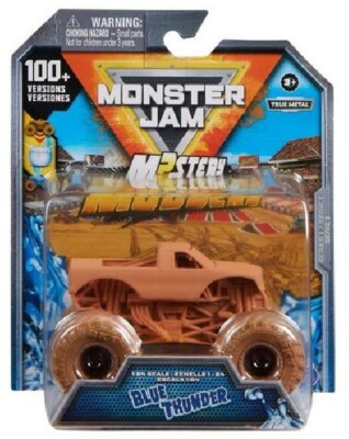 BLUE THUNDER Mystery Mudders Monster Jam Spin Master Trucks Cars Auto 1:64 scale
