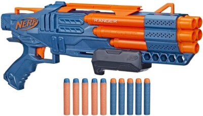 NERF Elite 2.0 Ranger PD-5 Blaster Ages 8+ New Toy Gun Play Fire 5 Darts