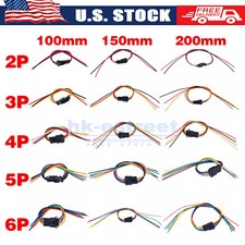 5 Pairs 2/3/4/5/6 Pin 2.54MM SM Female Male Connector Cable Plug Wire 22AWG