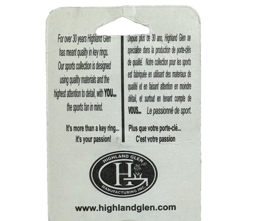 New Old Stock Vintage NHL St. Louis Blues hockey metal keyring keychain - Picture 2 of 2